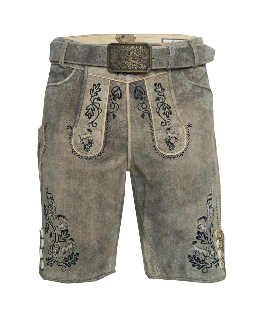 Lederhose Luigi mit Gürtel